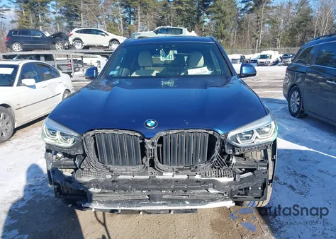 2021 BMW X3 Phev xDrive30E from USA, damaged, VIN 5UXTS1C01M9E52065